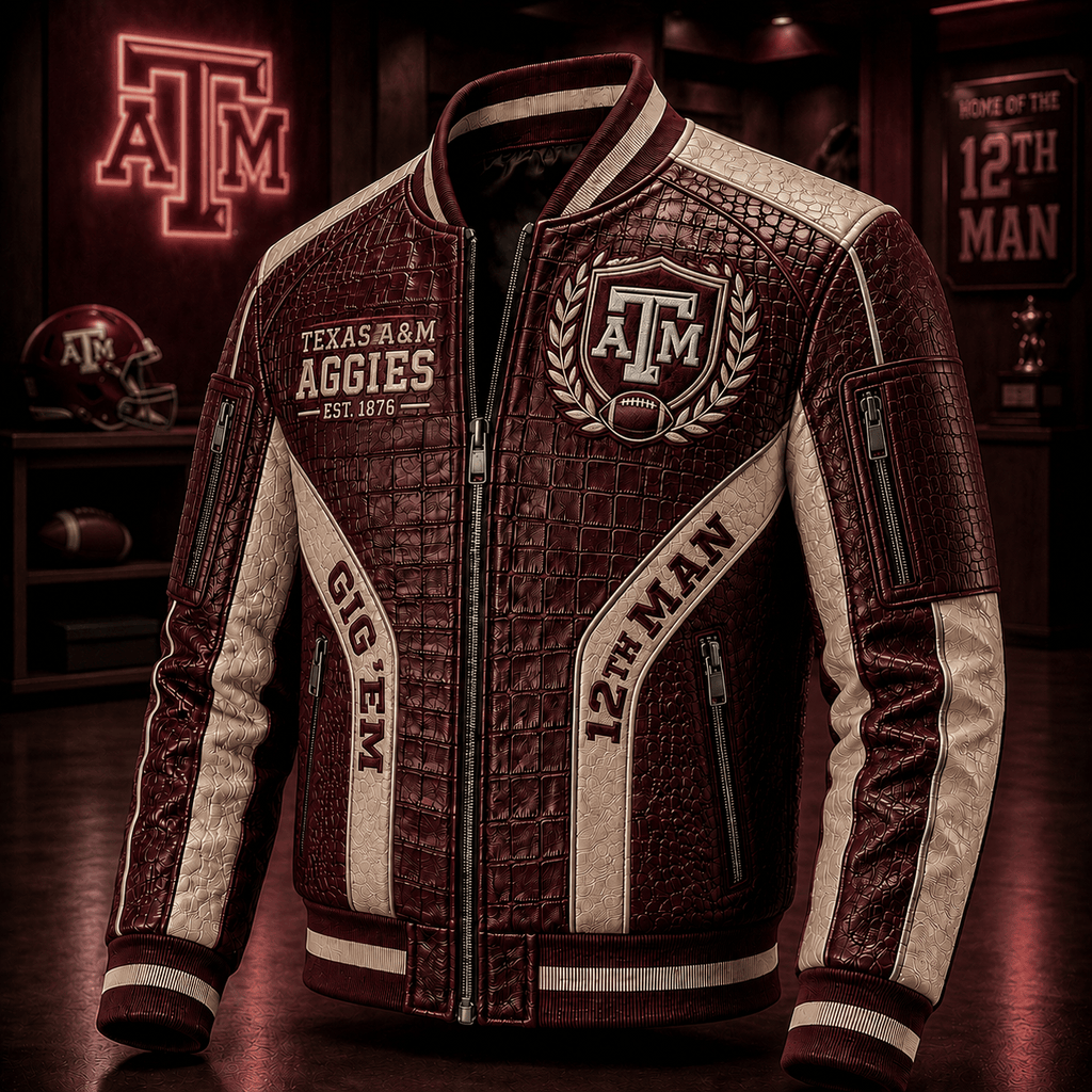 Premium TAMA Leather Zipper Jacket TNSM