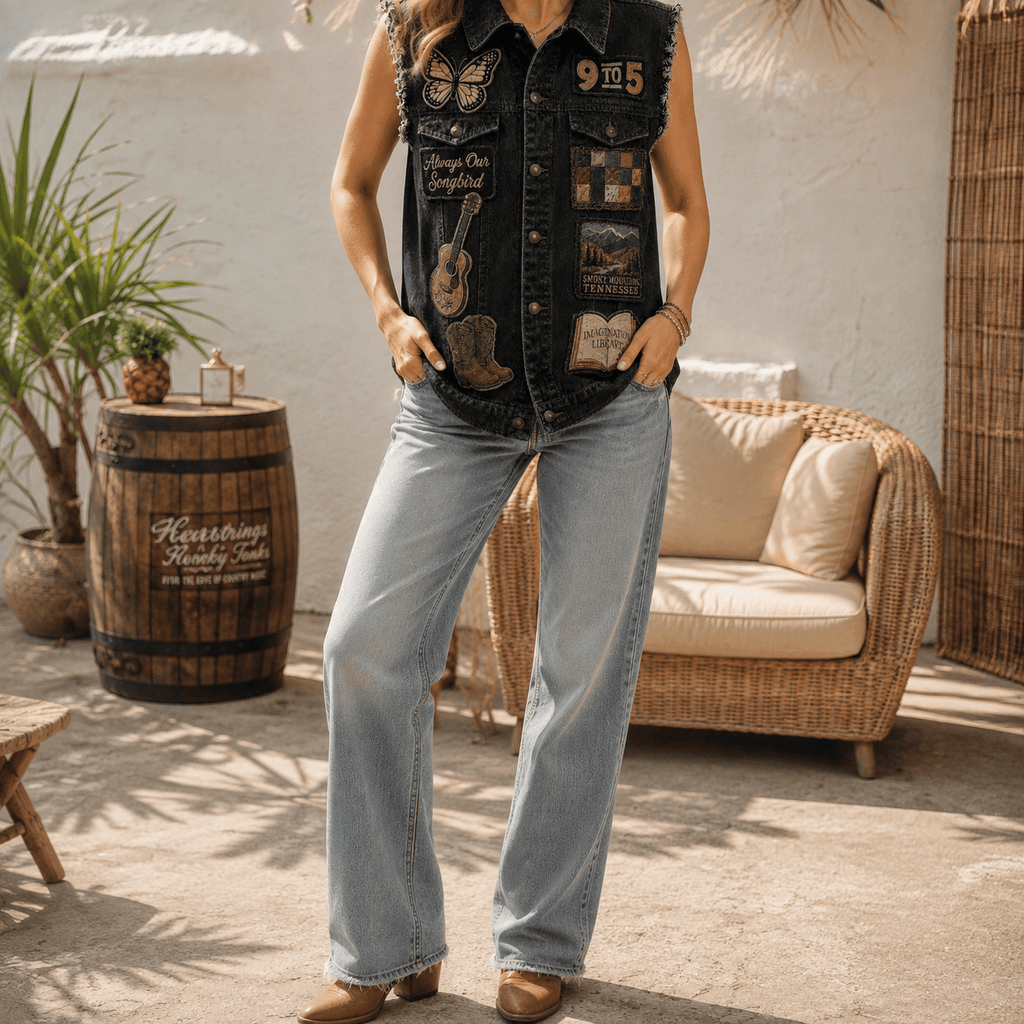 DLPT PREMIUM DENIM VEST NVH