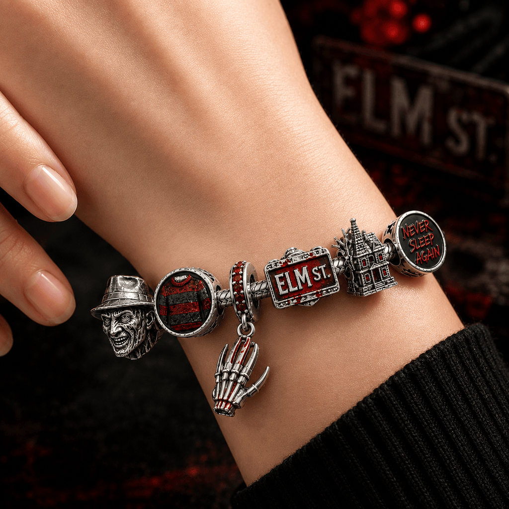FDKG Silver Charm Bracelet Set BMD