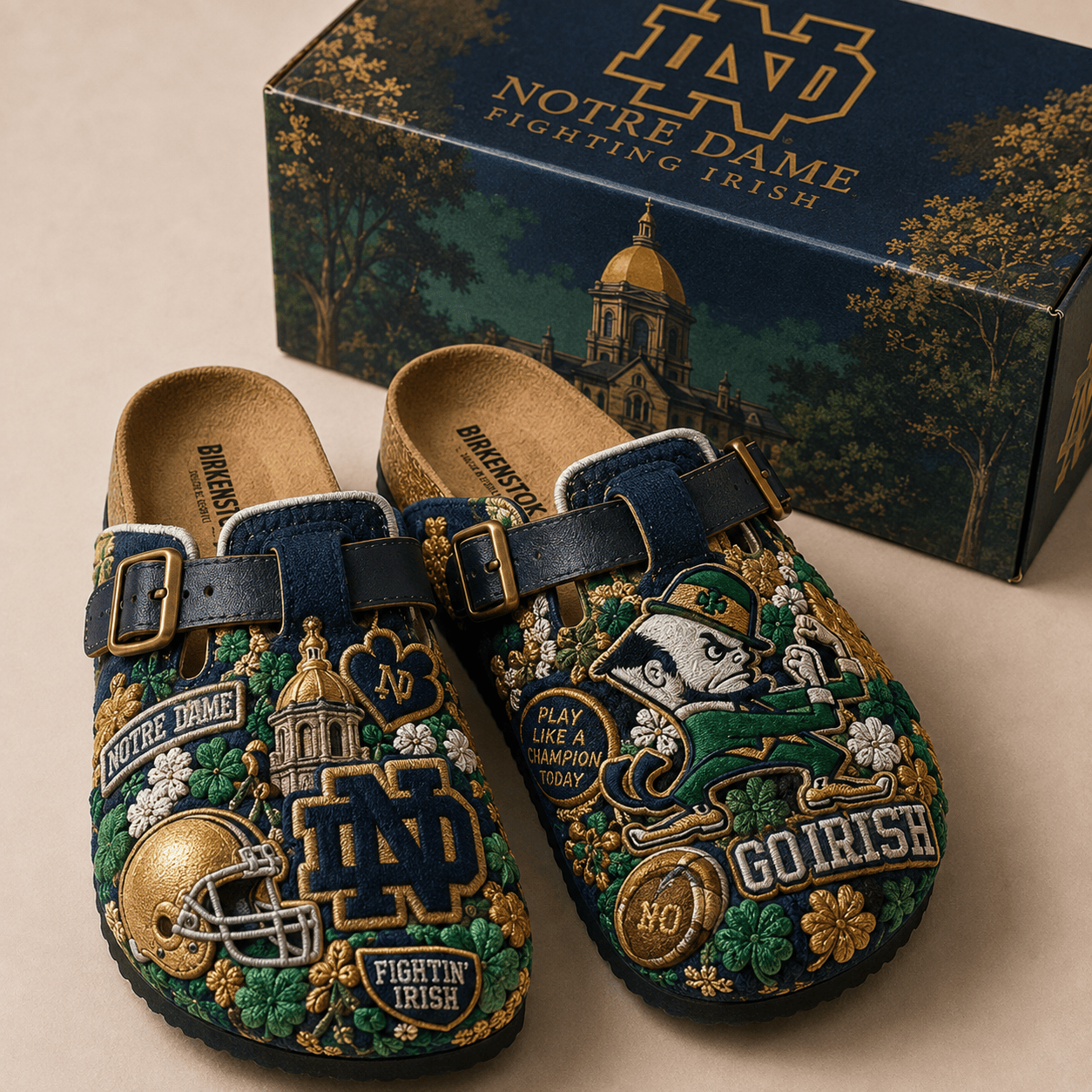 PREMIUM NDFI MINK SUEDE CLOGS TTNL